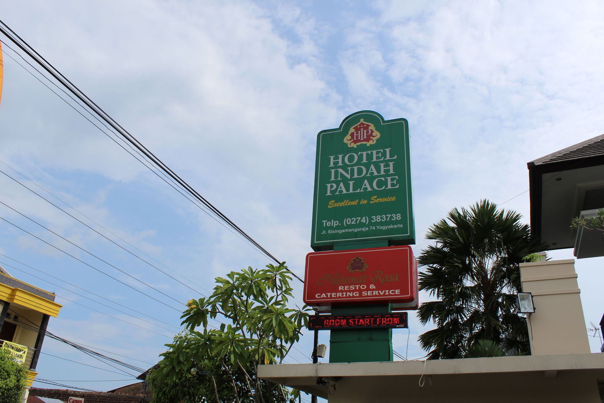 Hotel Indah Palace Джокякарта Екстериор снимка